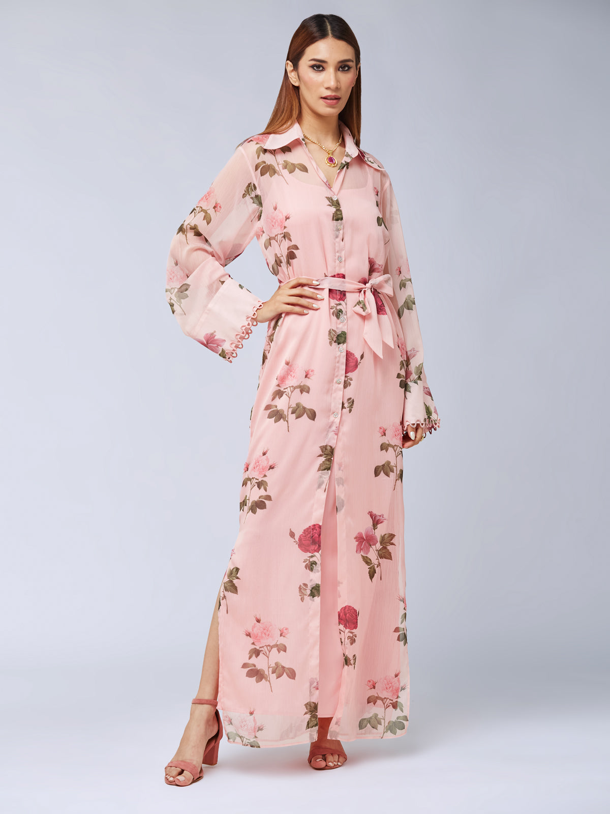 Bloom shirt dress