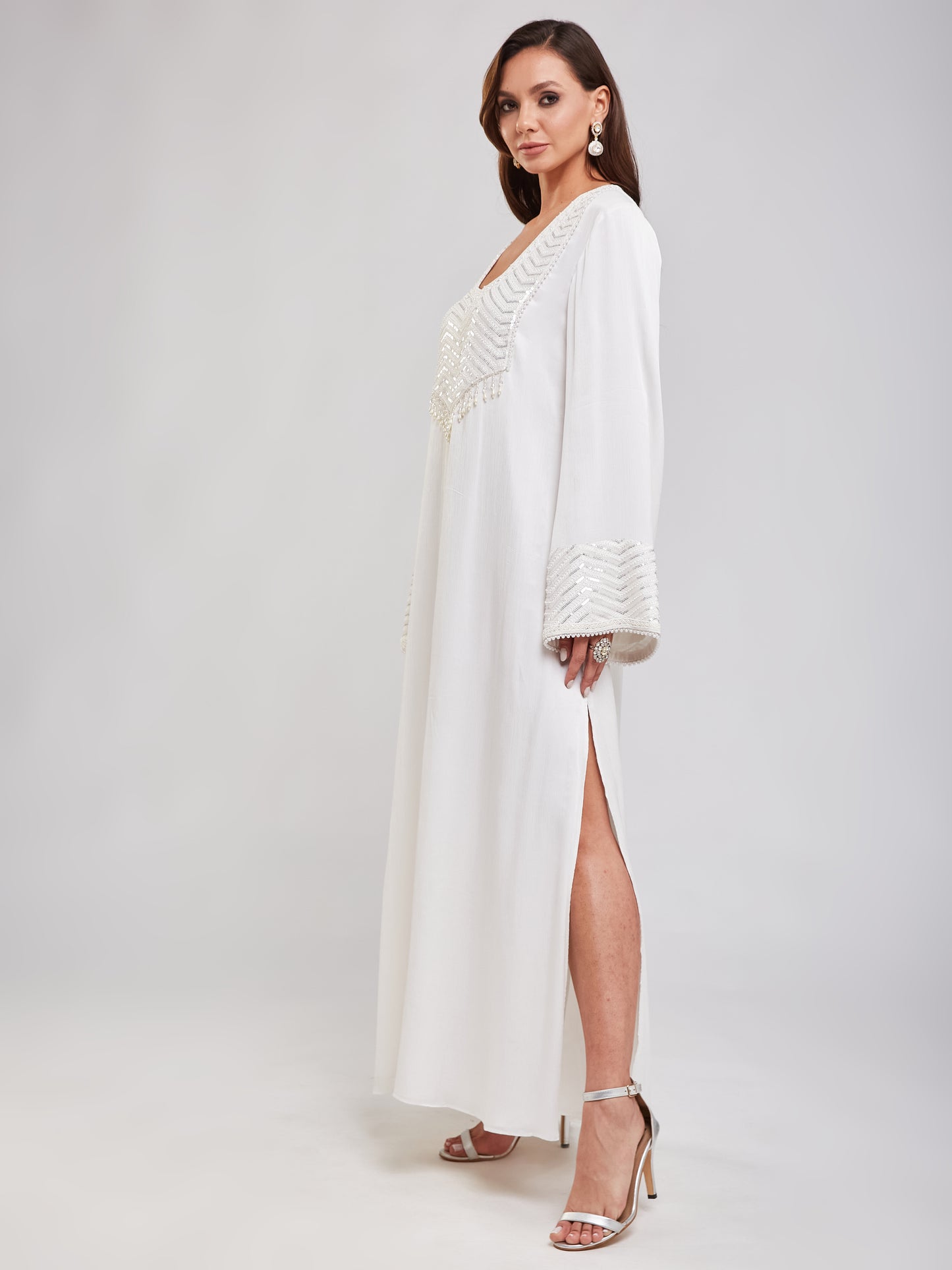 Crescent long dress
