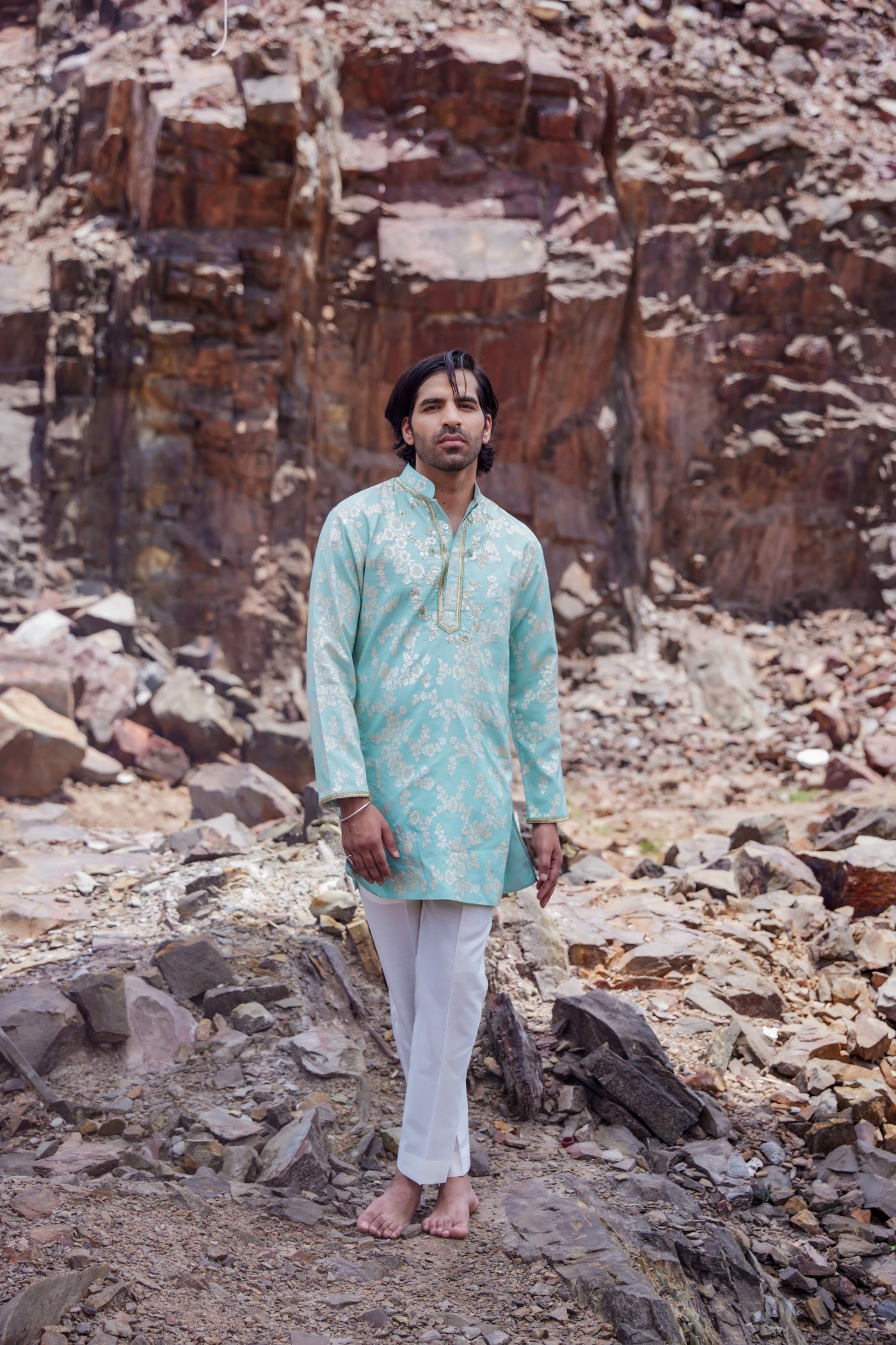 Zard kurta mint