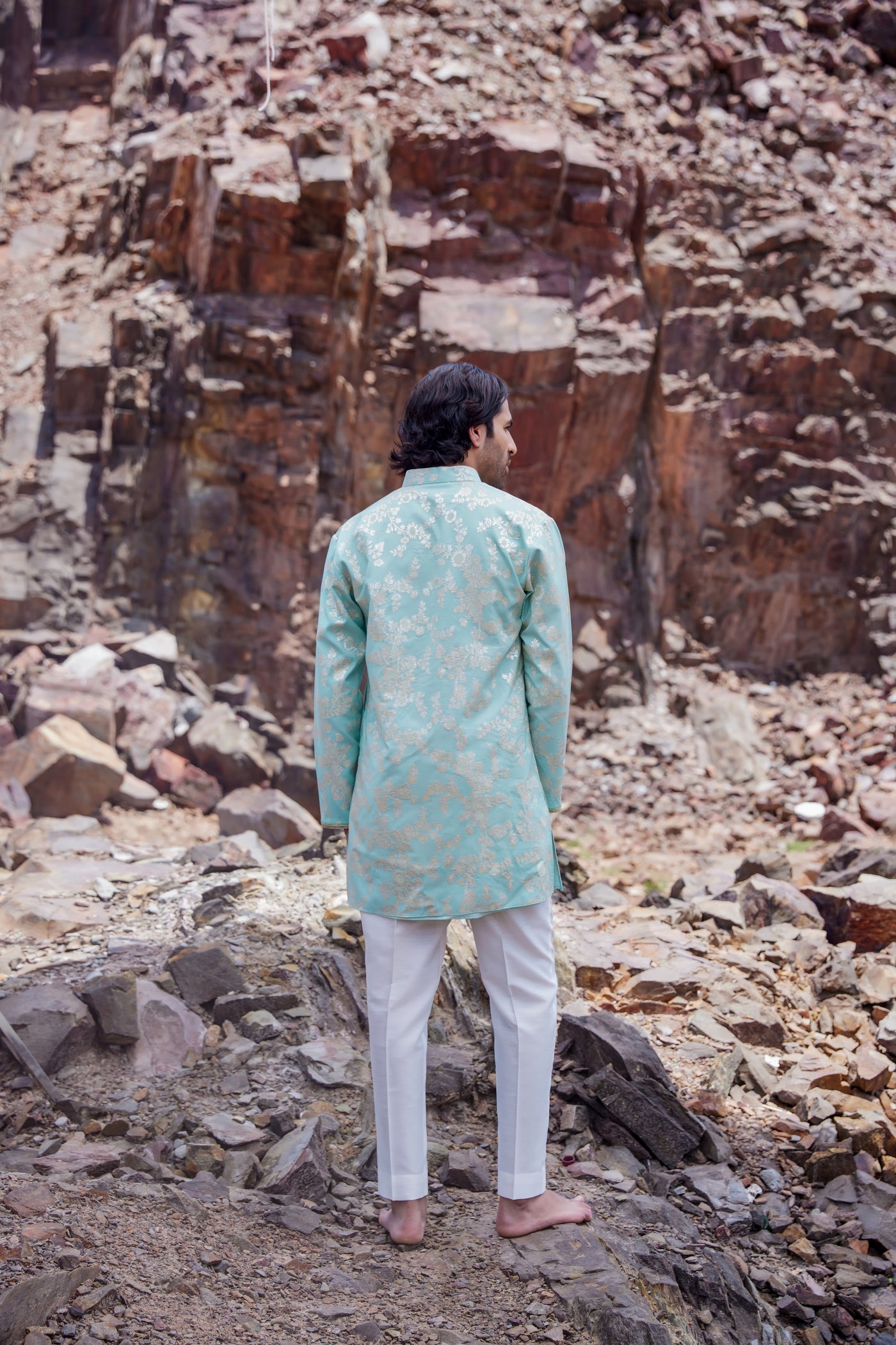 Zard kurta mint