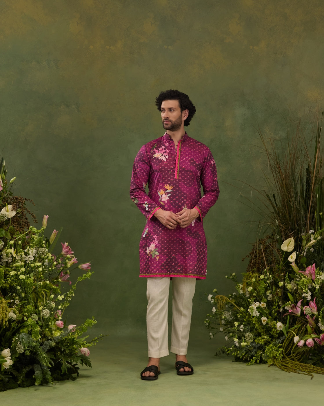 Orchid kurta set