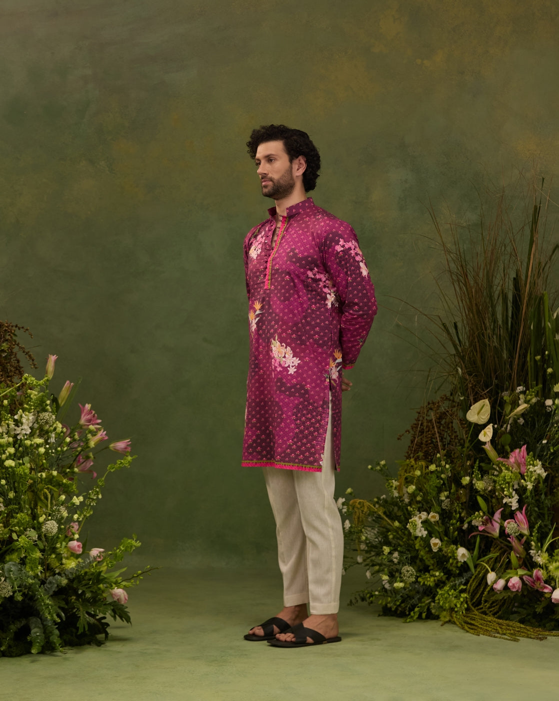 Orchid kurta set