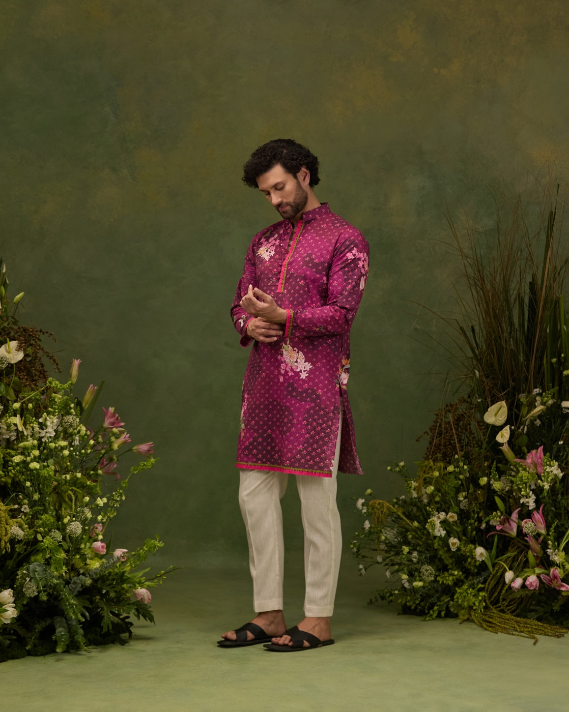 Orchid kurta set