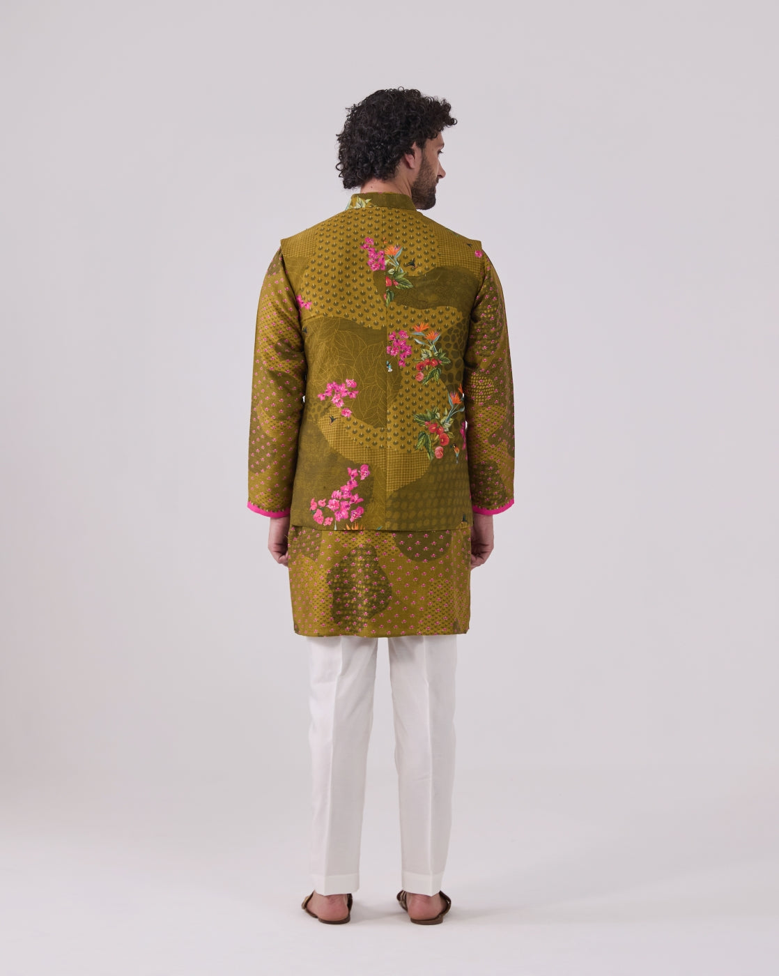 Gul Jacket and kurta set