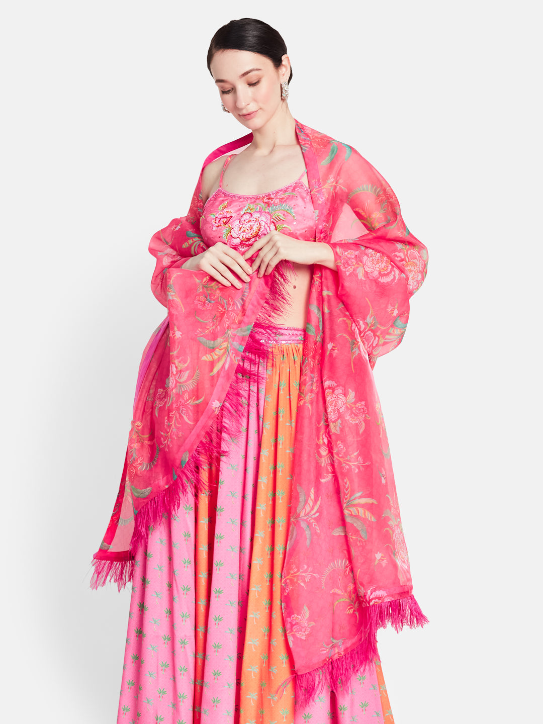 Peony Lehenga Set