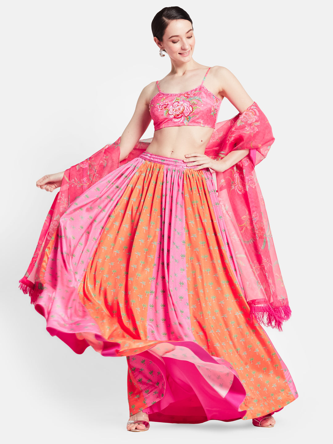 Peony Lehenga Set