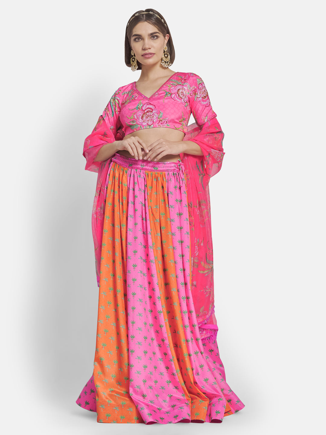 Peony lehenga set