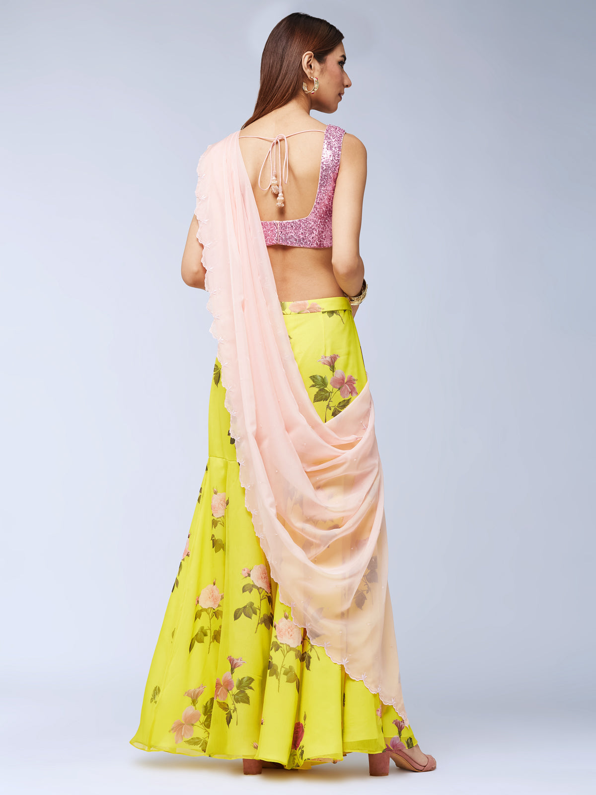 Leher sharara set