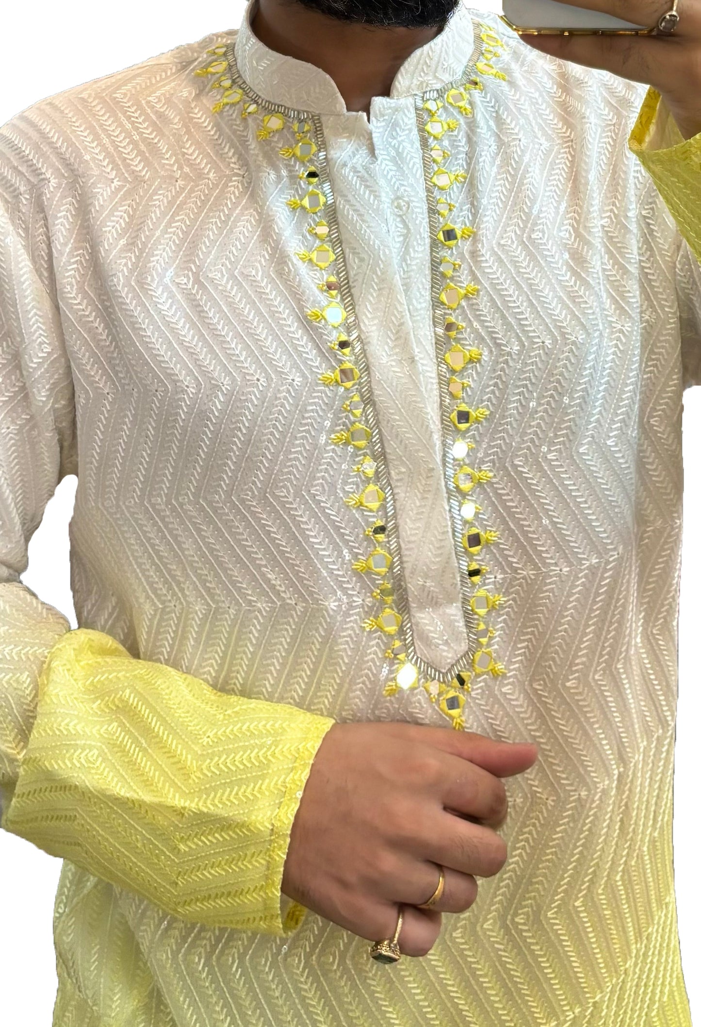 Kesar kurta set