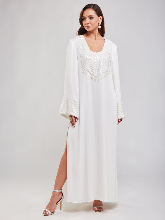 Crescent long dress