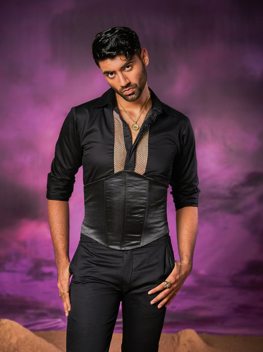 Onyx corset