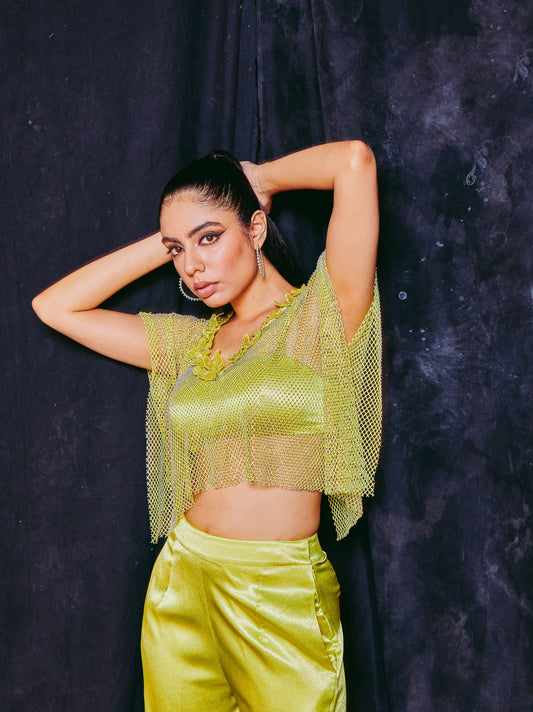 Swing pant suit