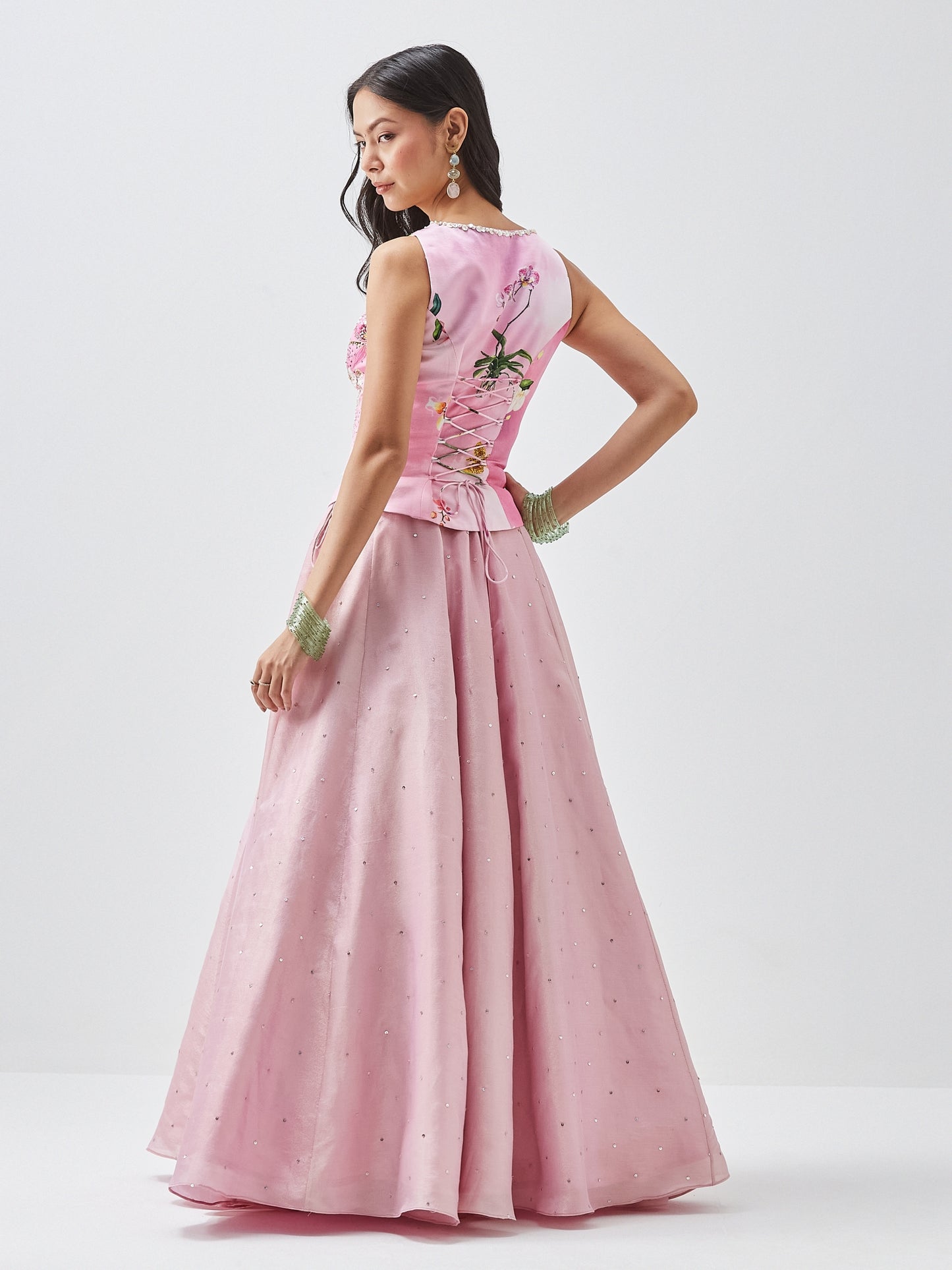 Mystica lehenga set