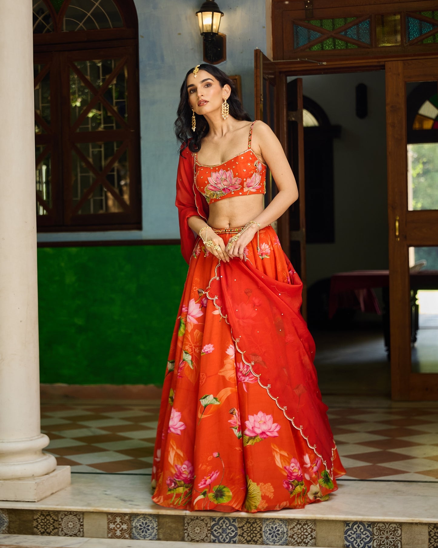 Kamli lehenga set