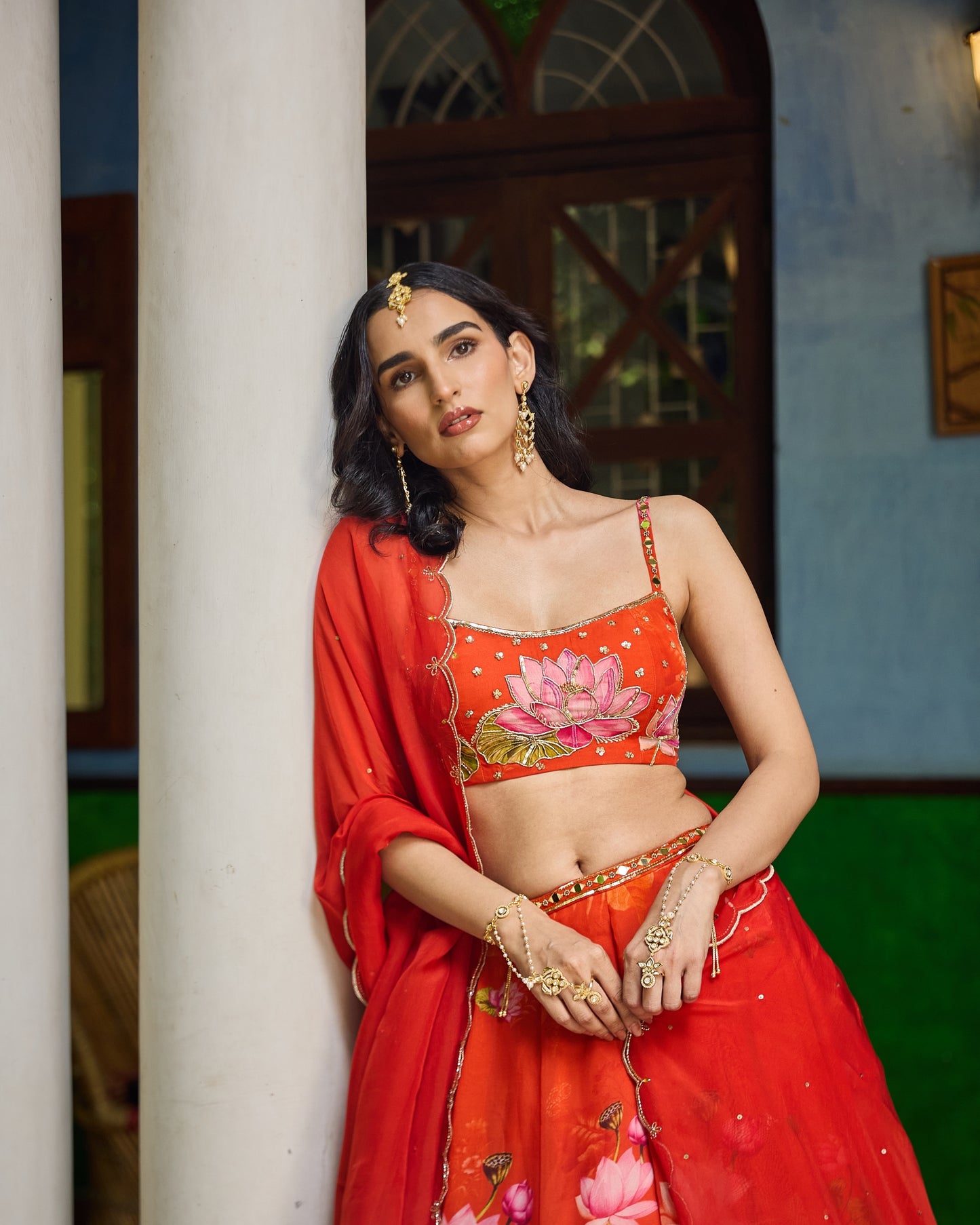 Kamli lehenga set