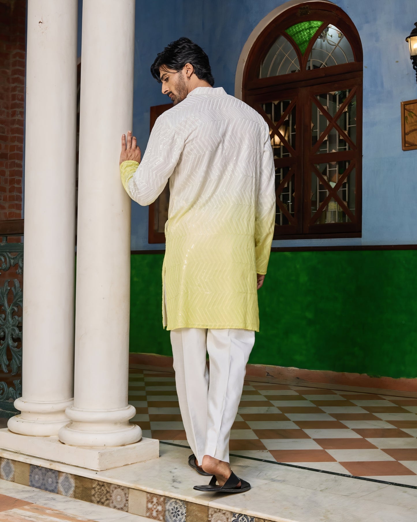 Kesar kurta set