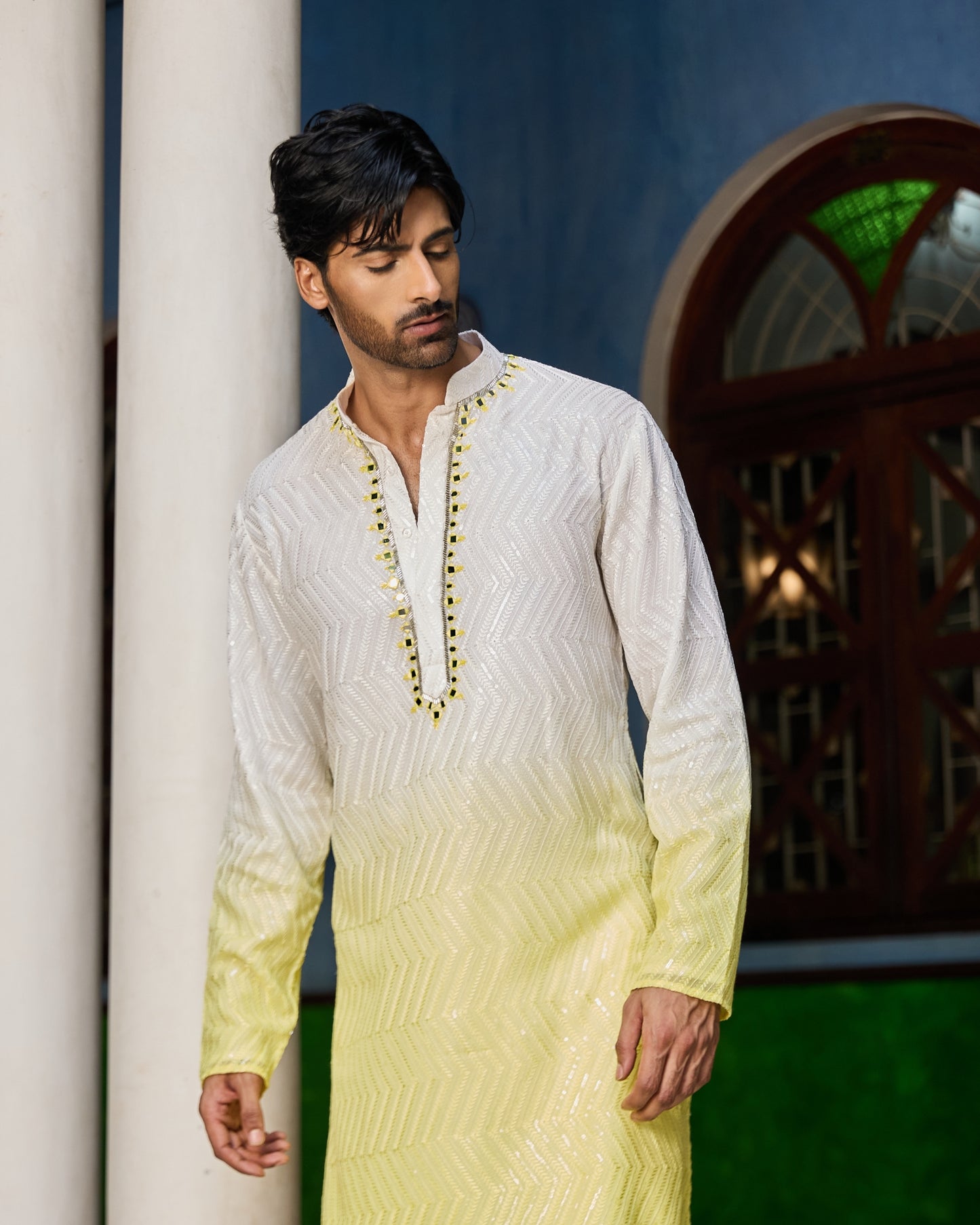 Kesar kurta set
