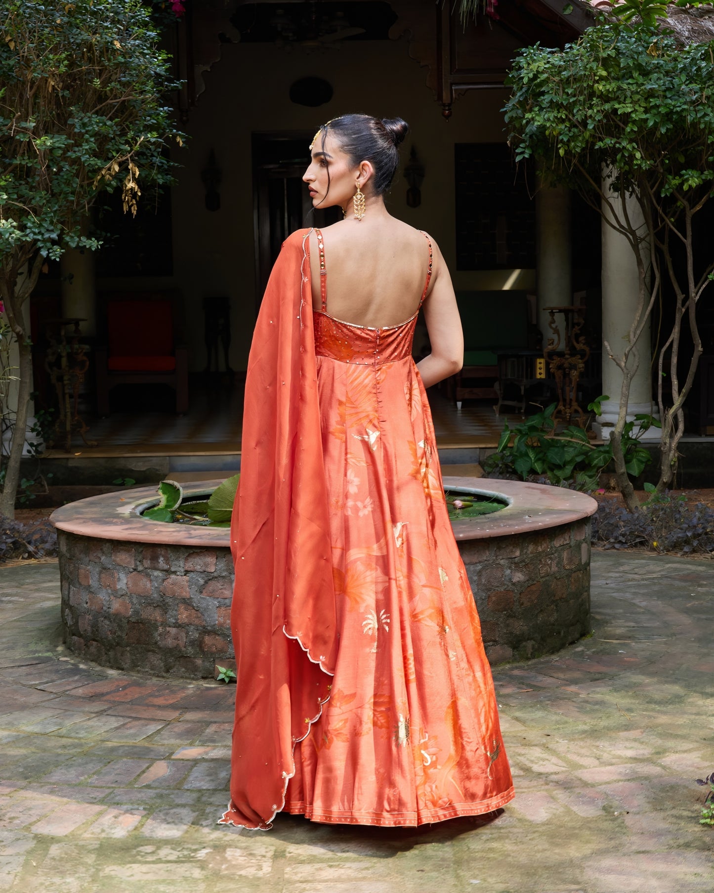 Chand Anarkali dress