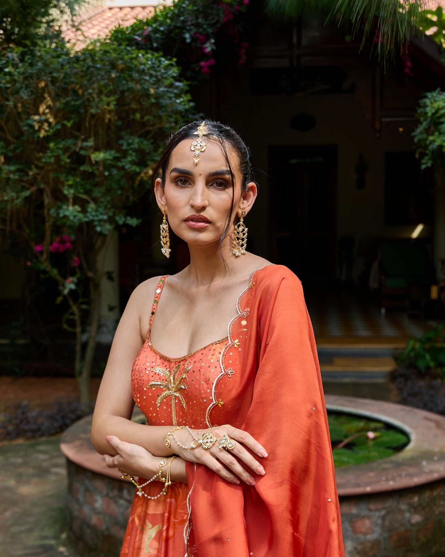 Chand Anarkali dress