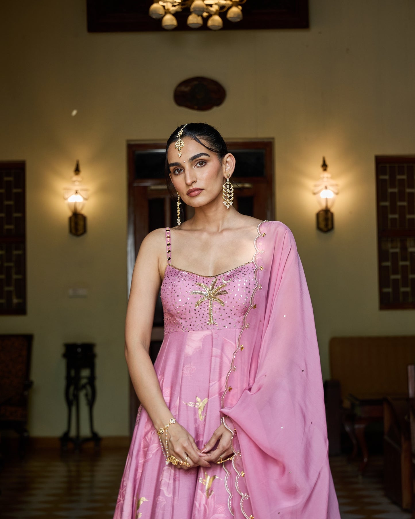 Chand Anarkali dress