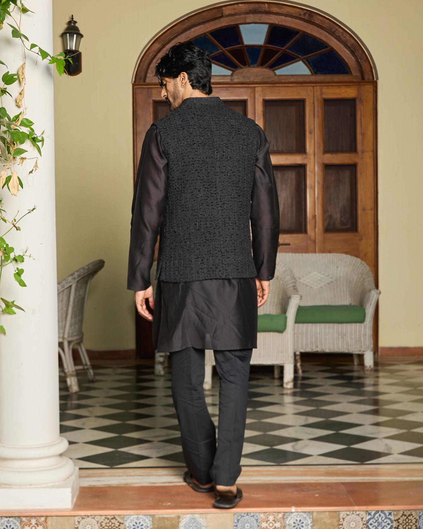 Zoravar kurta and jacket set